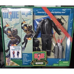 GI Joe 12” 40th Anniversary Action Sailor 2nd Series Frogman MINT Factory Sealed